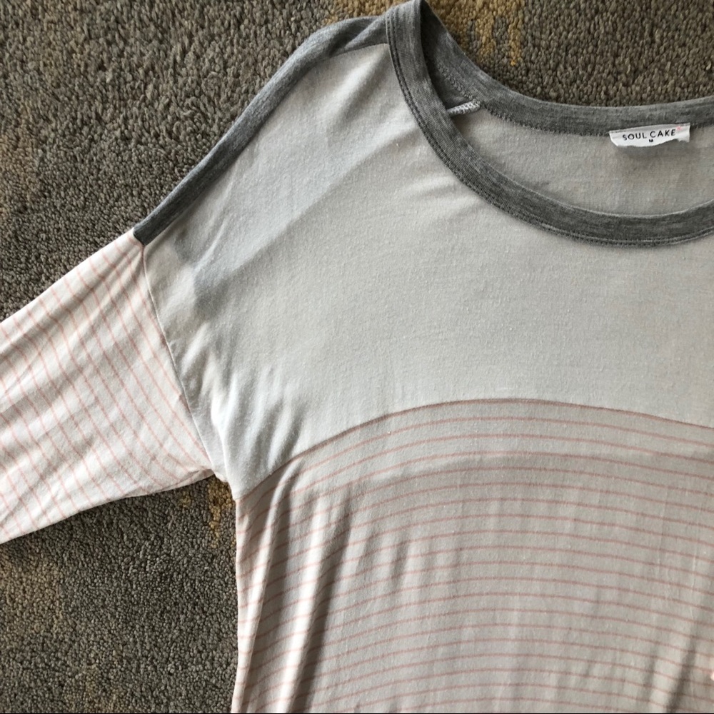 Soul Cake | 3/4 sleeve top | M